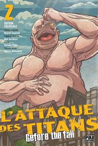 L'attaque des titans : before the fall : édition colossale. Vol. 2