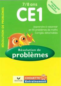 Résolution de problèmes CE1, 7-8 ans : problèmes et corrigés