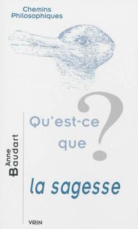 Qu'est-ce que la sagesse ?