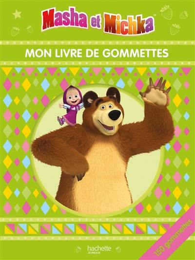 Masha et Michka : mon livre de gommettes