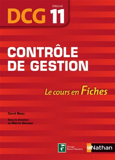 Contrôle de gestion : DCG épreuve 11 : le cours en fiches