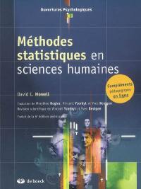 Méthodes statistiques en sciences humaines