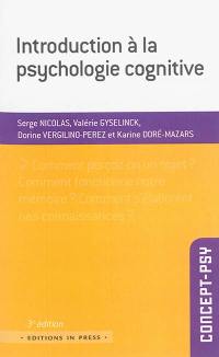 Introduction à la psychologie cognitive