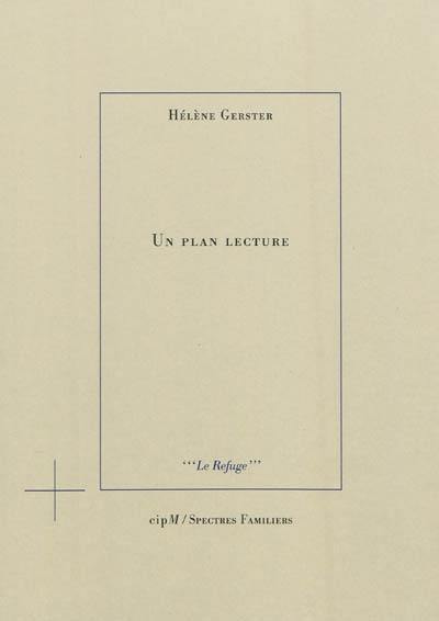 Un plan lecture