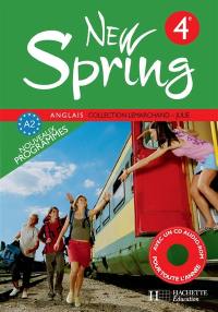 New Spring anglais 4e, A2 : livre de l'élève