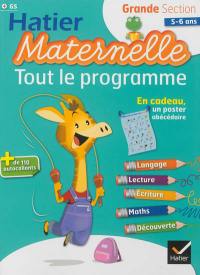 Tout le programme : grande section, 5-6 ans