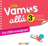 Nuevo Vamos alla 3e année : LV2 1A+, A2 : clé USB enseignant