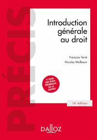 Introduction générale au droit