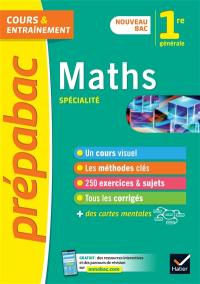 Maths spécialité 1re générale : nouveau bac