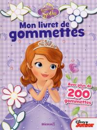 Princesse Sofia : mon livret de gommettes : avec plus de 200 gommettes