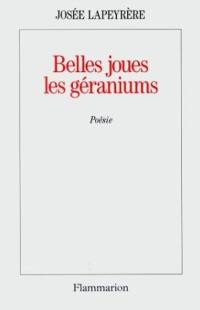 Belles joues les géraniums