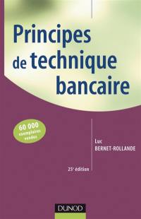 Principes de technique bancaire