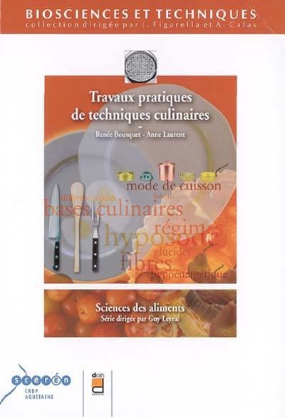 Travaux pratiques de techniques culinaires