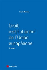 Droit institutionnel de l'Union européenne