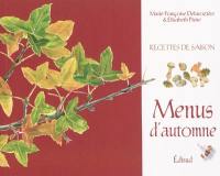 Menus d'automne