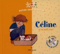 Céline et le petit chat