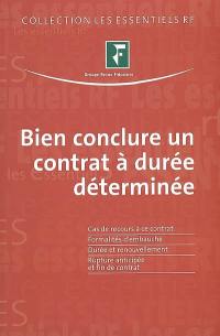 Bien conclure un contrat de travail à durée déterminée