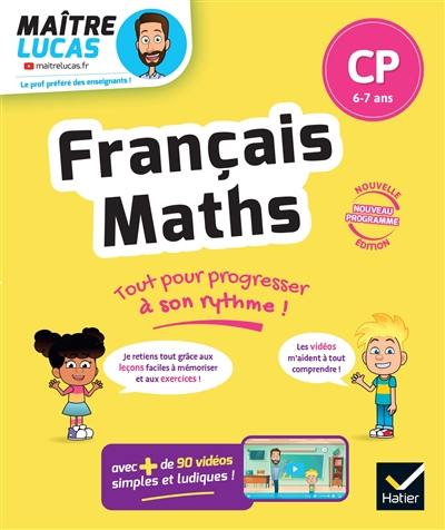 Français, maths CP, 6-7 ans : cahier de soutien avec des vidéos, leçons et exercices corrigés : nouveau programme Français, maths CP, 6-7 ans : cahier de soutien avec des vidéos, leçons et exercices corrigés : nouveau programme