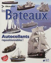 Les bateaux : autocollants repositionnables !