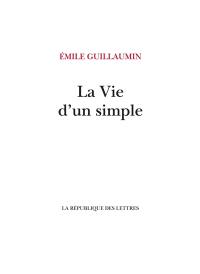 La vie d'un simple