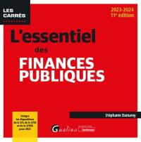 L'essentiel des finances publiques : 2023-2024