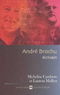 André Brochu, écrivain