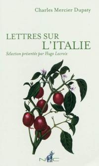 Lettres sur l'Italie