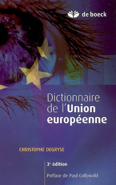 Dictionnaire de l'Union européenne