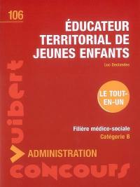 Educateur territorial de jeunes enfants : filière médico-sociale