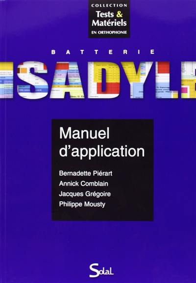 ISADYLE : batterie de tests