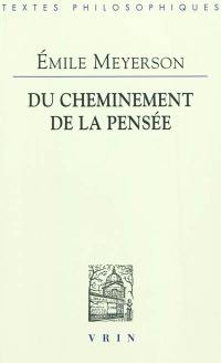 Du cheminement de la pensée