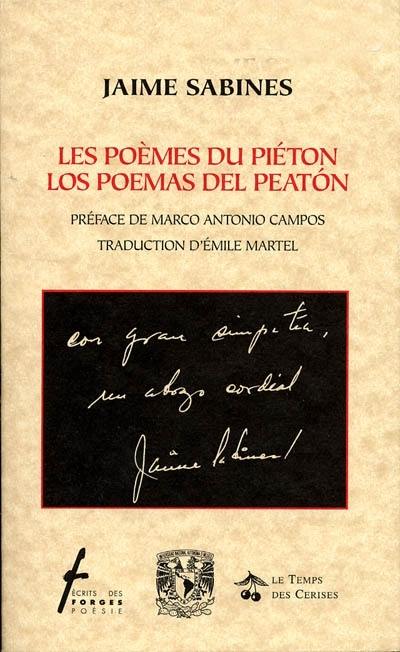 Les poèmes du piéton