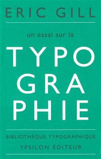 Un essai sur la typographie