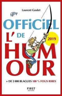 L'officiel de l'humour 2019 : + de 2.000 blagues 100 % fous rires