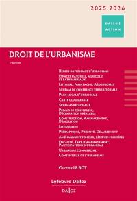 Droit de l'urbanisme : 2025-2026