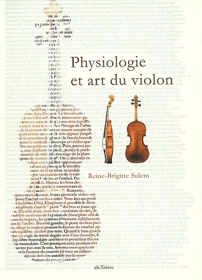 Physiologie et art du violon