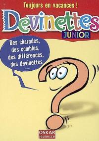 Devinettes : junior