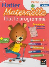 Tout le programme : petite section, 3-4 ans