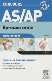 Concours AS-AP : épreuve orale