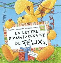 La lettre d'anniversaire de Félix