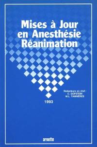 Mises à jour en anesthésie réanimation 1993