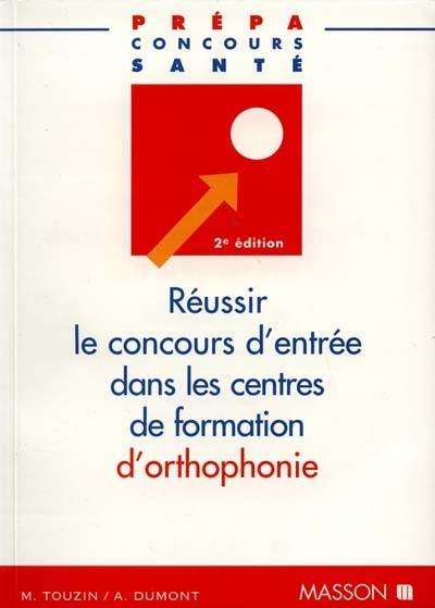 Réussir le concours d'entrée dans les centres de formation d'orthophonie