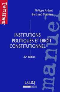 Institutions politiques et droit constitutionnel