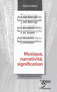 Musique, narrativité, signification