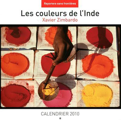 Calendrier 2010 couleurs de l'Inde