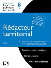 Rédacteur territorial, catégorie B