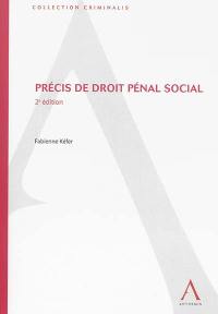 Précis de droit pénal social