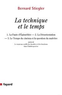 La technique et le temps