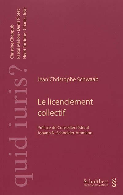 Le licenciement collectif