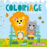 Les copains : coloriage pour les petits